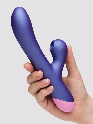 Romp - Pulse Suction Rabbit Vibrator - Purple photo