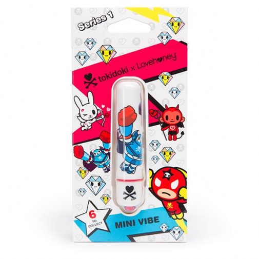 Tokidoki - Mini Bullet Vibrator - White Robot photo