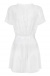 And now, thanks to Swanita robe, it means also lovely, tempt... Obsessive - Swanita Robe & Panties - White - L/XL photo-6
