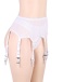 Ohyeah - Lace Garter Panty - White - 3XL 照片-6