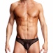 Blueline - Pro- Mesh Solid- Back G- String - Black - L/XL photo