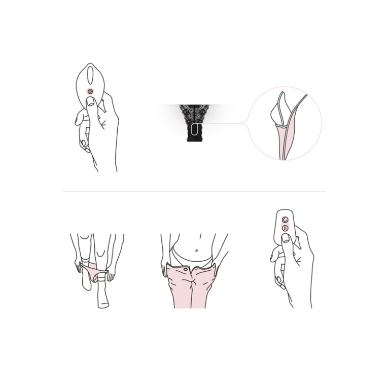PantyRebel - Vibrating Thong - Black photo