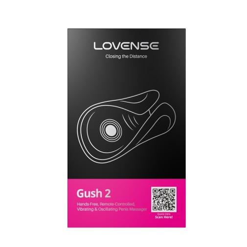 Lovense - Gush 2 Vibrating Oscillating Penis Massager photo