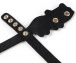 MT - Cat Leather Handcuffs - Black photo-8