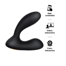 SVAKOM - Vick Neo Interactive Prostate Vibrator - Black photo