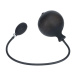 Levelz - Ribbed Inflatable Anal Plug - Black 照片-2