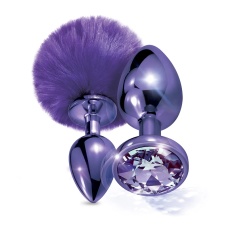 Nixie - Pom Pom Metal Plug Set - Purple photo