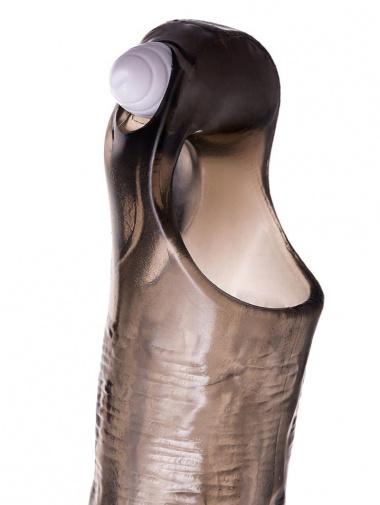 XLover - Penis Extender Vibro Sleeve - Black photo