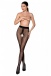 Passion - Tiopen 018 Pantyhose - Black - 3/4 photo