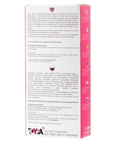 A-Toys - Remote Control Egg - Pink photo