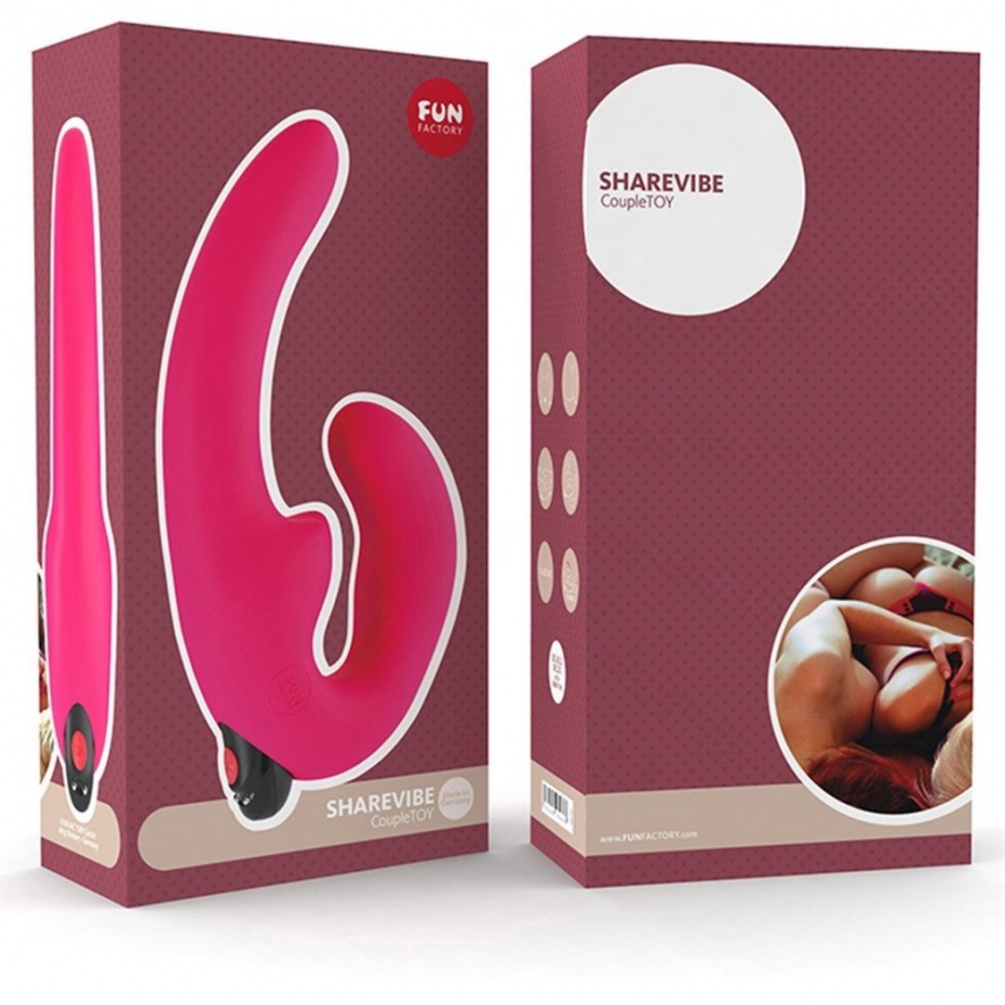 SHAREVIBE is ideal for couples in search of an upscale strap... Fun Factory - Share Vibe - Pink photo-11