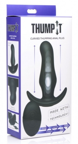 Thump It - Kinetic Thumping 7x Prostate Anal Plug - Black photo