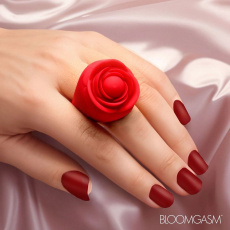 Bloomgasm - Rose Ring Vibrator - Red 照片