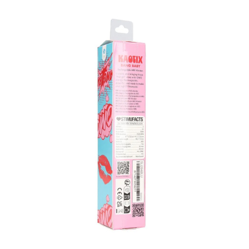 S-Line - Kaotix Bang Baby Vibrator - Blue 照片
