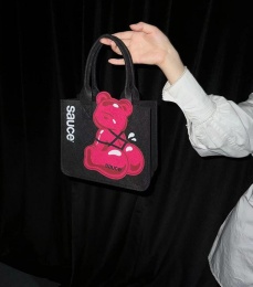 (G) Sauce - Saucy Bear Bag - Black photo