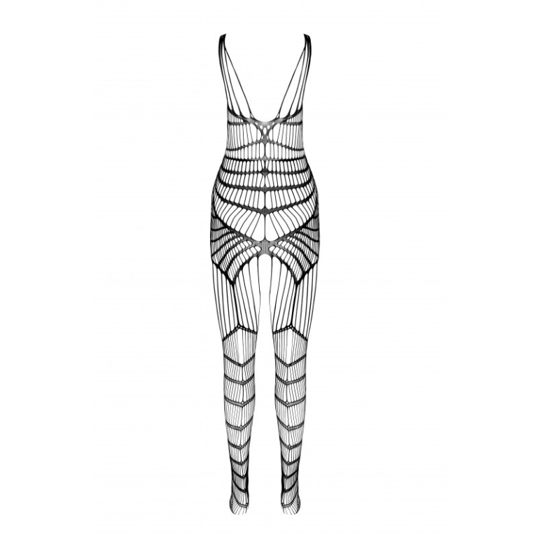 Passion - 開洞連身襪 BS102 - 黑色 照片