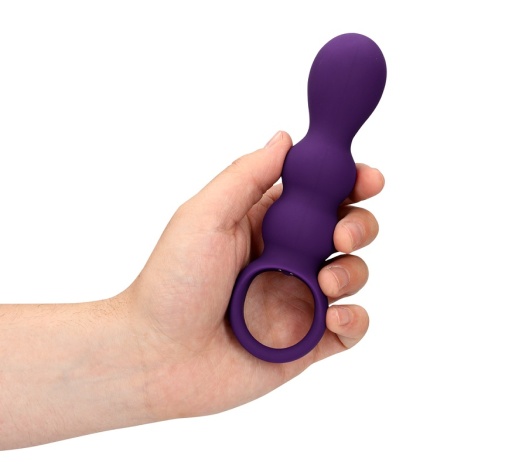 Loveline - Teardrop Anal Vibrator - Purple photo