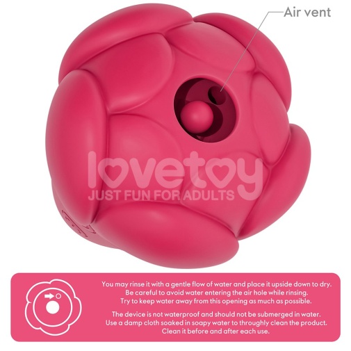 Lovetoy - Flicker 花瓣形陰蒂輕彈刺激震動器 - 粉紅色 照片