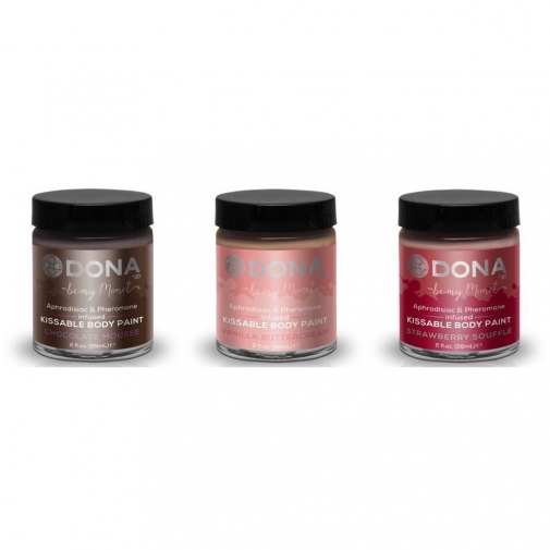 Dona - Body Paint Strawberry Souffle - 60ml photo