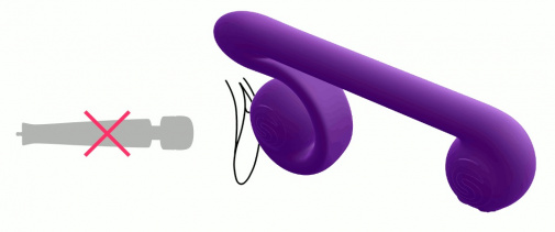 Snail Vibe - 二重奏 震動器 - 紫色 照片
