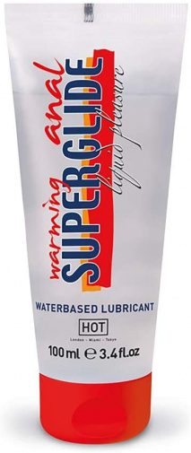 Hot - Anal Warming Super Glide Liquid Pleasure - 100ml photo