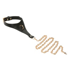 Master Series - Captivate Collar w Body Chain - Black 照片