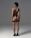 Obsessive - Vila Blanes 馬甲內衣 - 黑色 - XL/2XL 照片-5