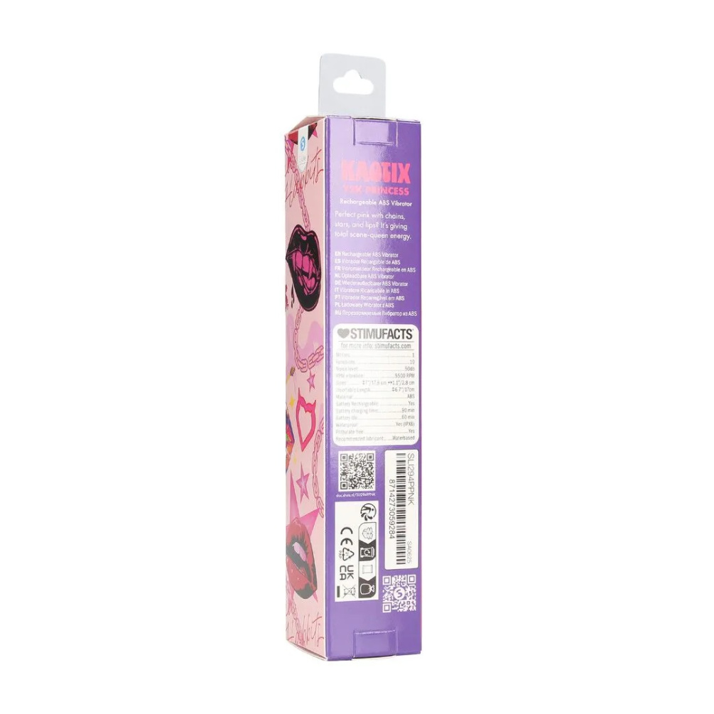 S-Line - Kaotix Y2K Princess Vibrator - Pink 照片-7