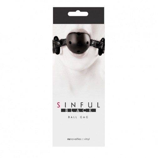 NS Novelties - Ball Gag - Black photo