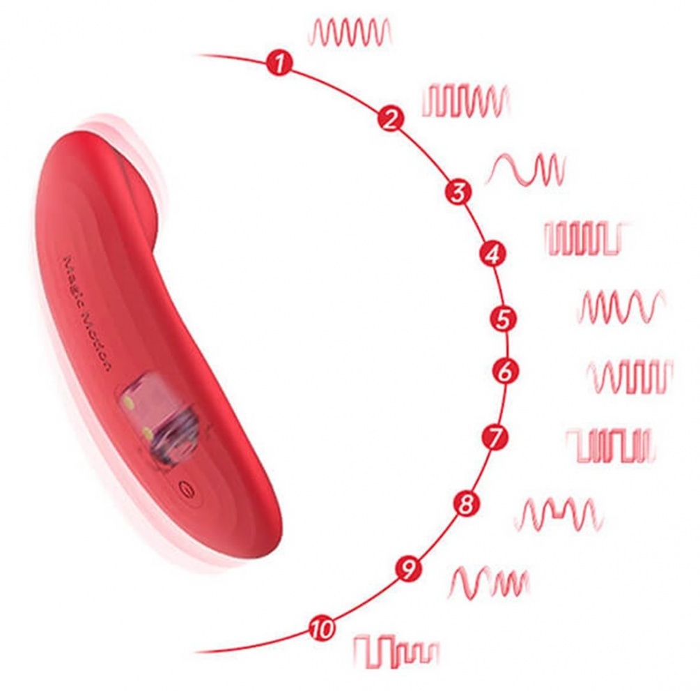 A smart clock panty vibrator. Set the time, slide Magic Nyx ... Magic Motion - Nyx Panty Vibe photo-4