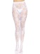 Leg Avenue - Chantilly Floral Lace Tights - White photo-4