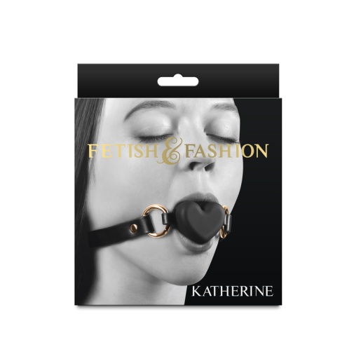 NS Novelties - Katherine Heart Gag - Black photo