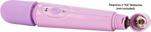 Charmer - Charmer 2 Speed Cordless Massager - Purple photo