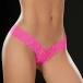 Mapale - 93 Lace Thong - Hot Pink - S 照片