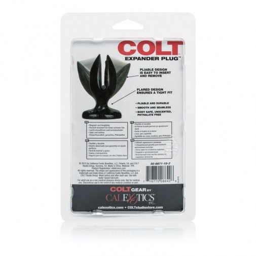CEN - Colt 扩张型后庭塞 中码 - 黑色 照片