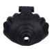 FAAK - Shell Resin Chastity Cage - Black 照片-13