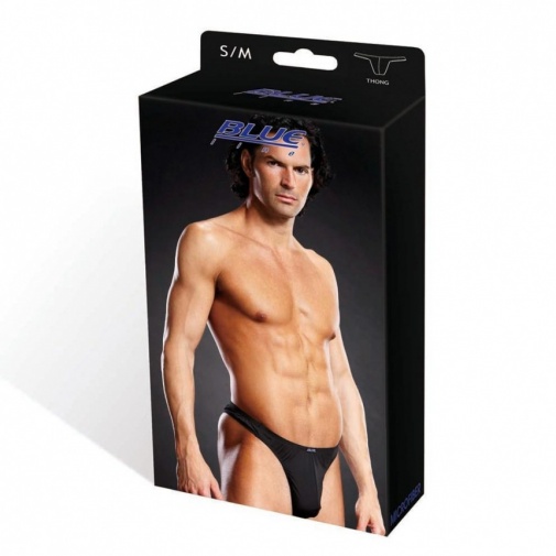 Blueline - Brazilian Thong - Black - S/M photo