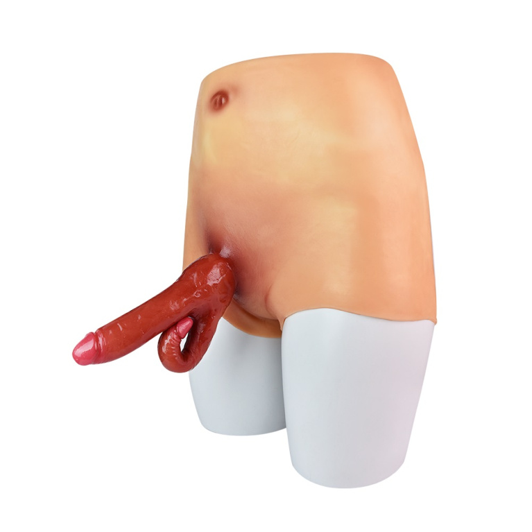 FAAK - Hollow 双重阴茎短裤 照片