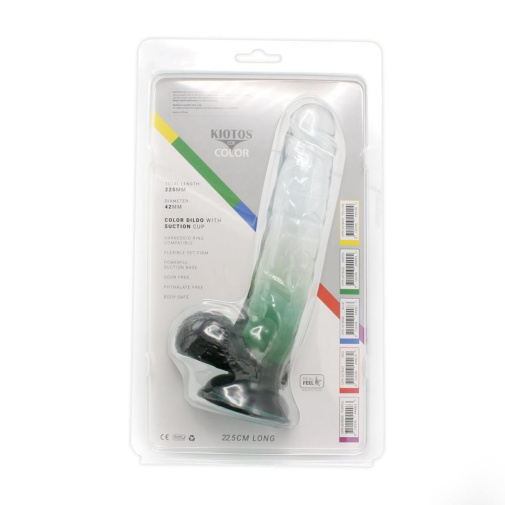 Kiotos - 光滑的透明仿真假陽具 06 - 綠色 照片