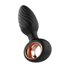 Secwell - Aisi Twist Butt Plug - Black photo