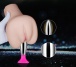 Lovetoy - Combined Butt Plug Bobby - Pink photo-3