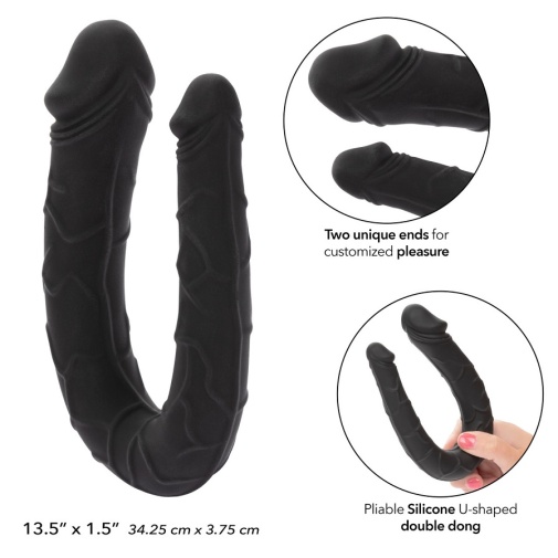 CEN - Boundless AC/DC Double Dildo - Black photo