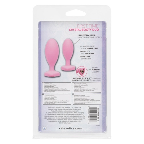 CEN - First Time Crystal Booty Duo - Pink photo