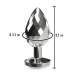 ToyJoy - Disco Metal Plug M - Silver photo-3