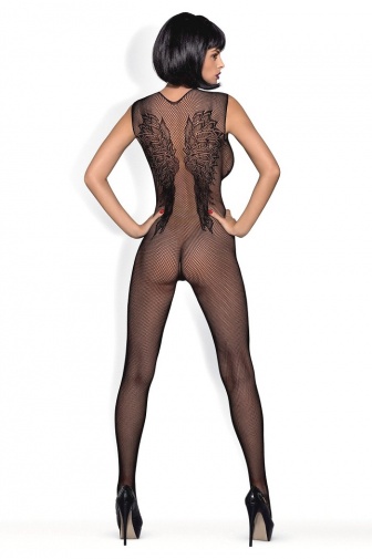 Obsessive - Bodystocking N112 - Black - XL/XXL photo
