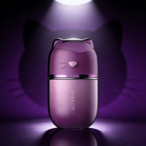 SVAKOM - Klitty Interactive Licking Stimulator - Dusty Lavender photo