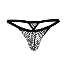 Cut4men - Mesh Thong - Black - M 照片