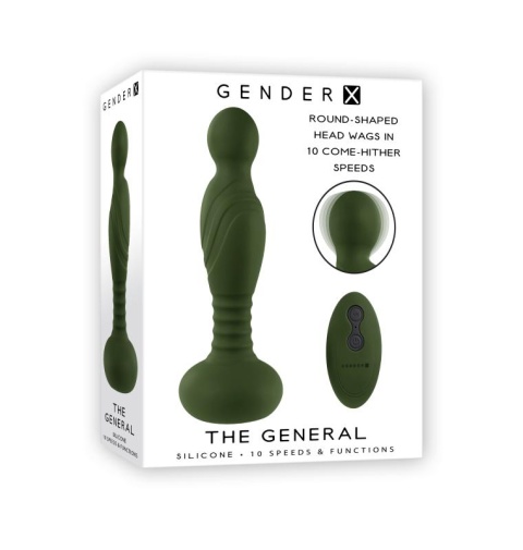 Gender X - The General Anal Vibrator - Green 照片