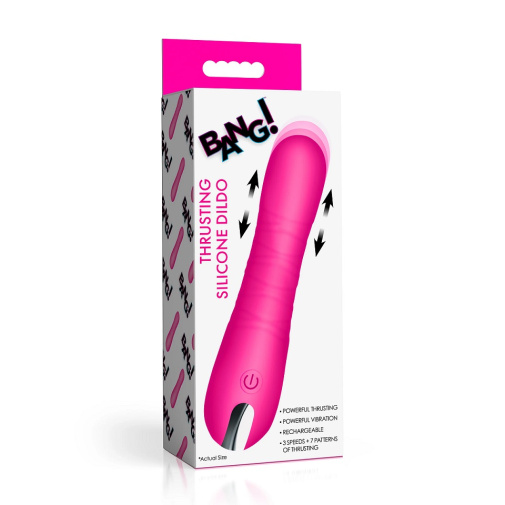 Bang! - Thrusting Vibrator - Pink 照片
