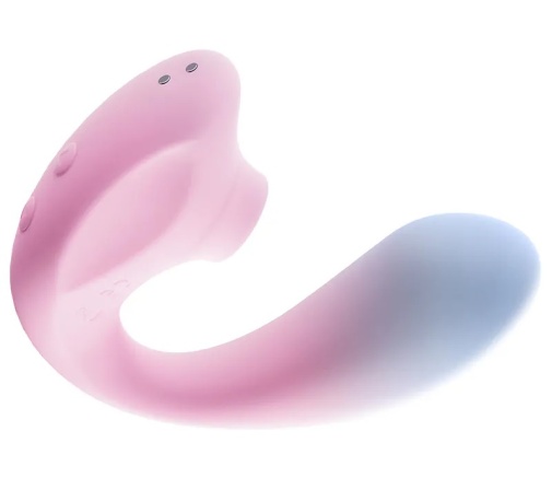 Erocome - Apus Curve Sucking Vibrator - Pink photo